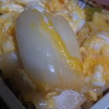 白菜キムチの卵とじ(о´∀`о)
